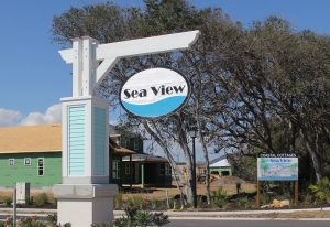 Sea VIew Sign